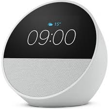 Smart Speaker Amazon Echo Spot (Latest Model) , Alexa , Built in Display Touchscreen , Speaker , WiFi Bluetooth , Black/Grey , B0C2RSK776
