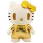 Plush YuMe Hello Kitty Golden Edition
