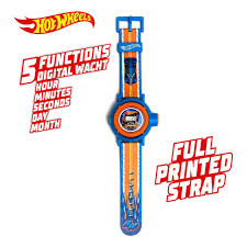 Digital Watch Hot Wheels Projector LCD - Albagame