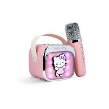 Speaker Popsing Hello Kitty Karaoke With Microphone Led