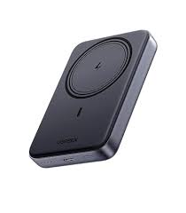 Power Bank 10,000mAh Ugreen Qi2 Magnetic Wireless Charging up to 15W , 1x USB-C 30W PD Input/Output , Black , Model PB761 , 45763