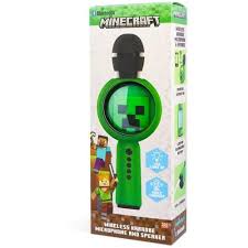 Microphone OTL Minecraft Popsing Led - Albagame