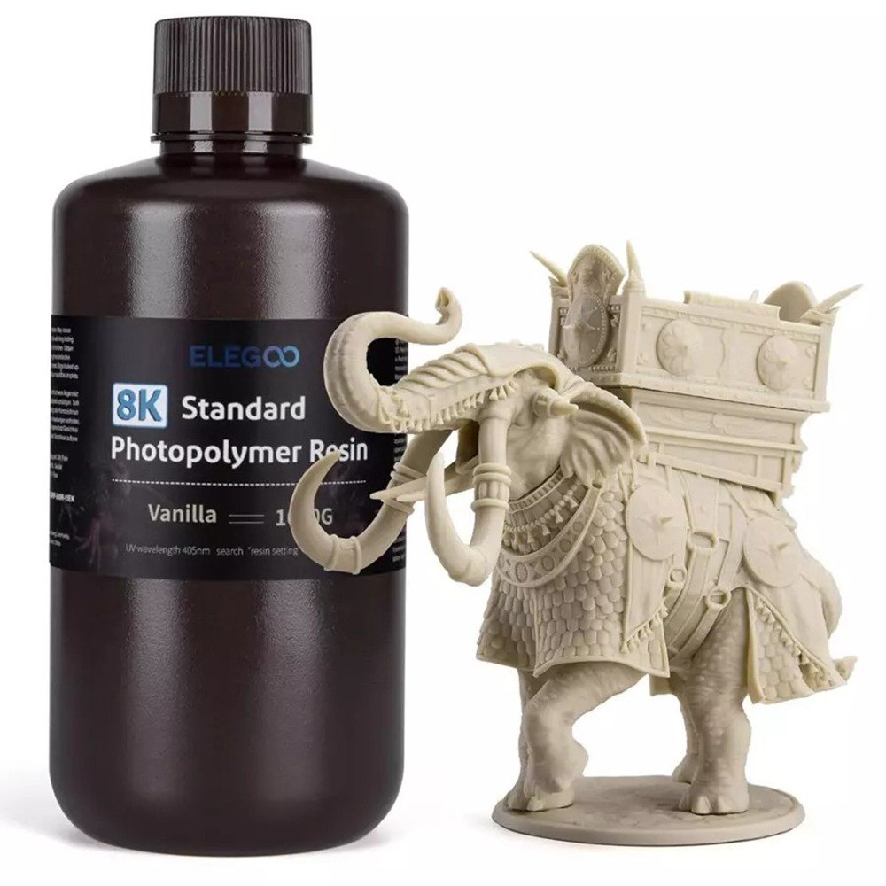 Resin Elegoo Standard 8K 1kg Vanila - Albagame