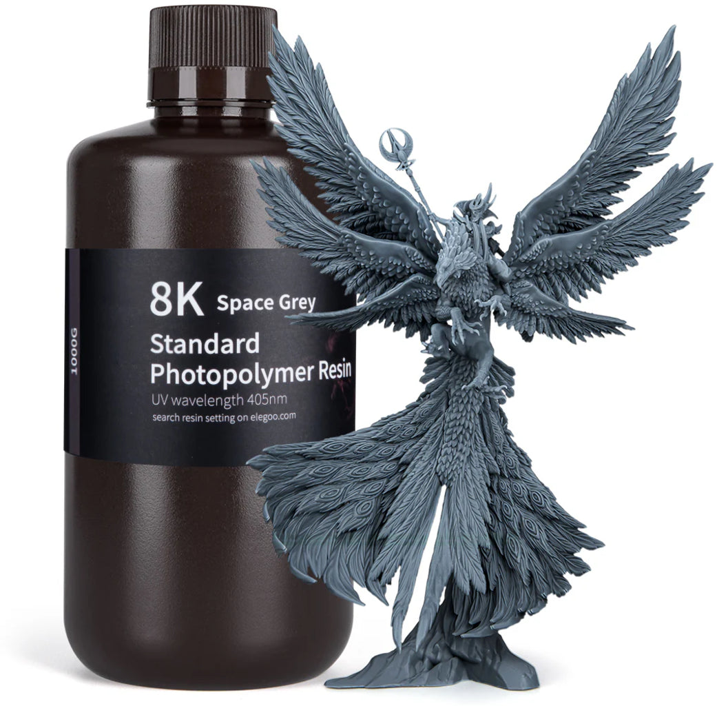 Resin Elegoo Standard 8K 1kg Space Grey - Albagame