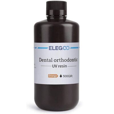 Resin Elegoo Dental Orthodontic UV 0.5kg Orange - Albagame