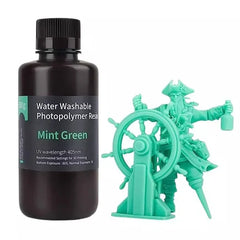 Water Washable Resin Elegoo 1kg Mint Green - Albagame