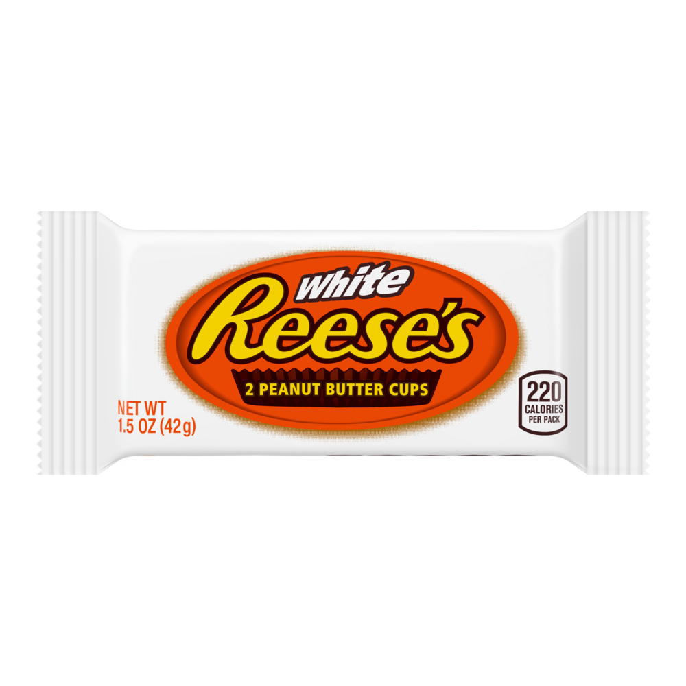 Chocolate Reese's 2 Peanut Butter Cups White Choco - Albagame