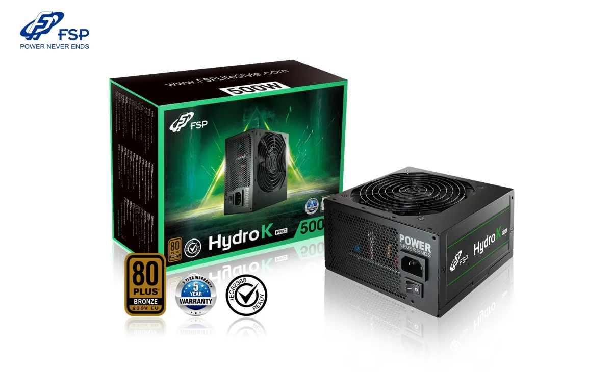 PSU 500W FSP Fortron HYDRO K PRO , 80+ Bronze - Albagame