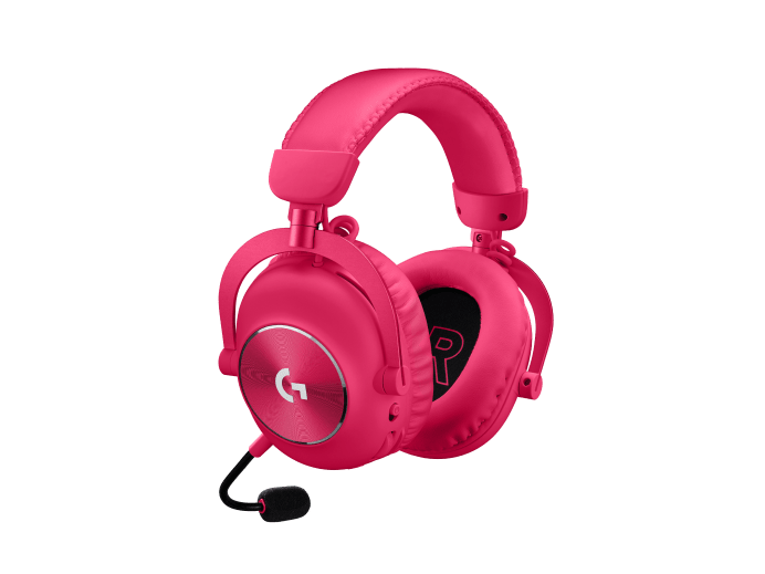 Headset Logitech PRO X 2 Wireless , LIGHTSPEED Wireless and Bluetooth Gaming Headset  , Pink , 981-001275 - Albagame