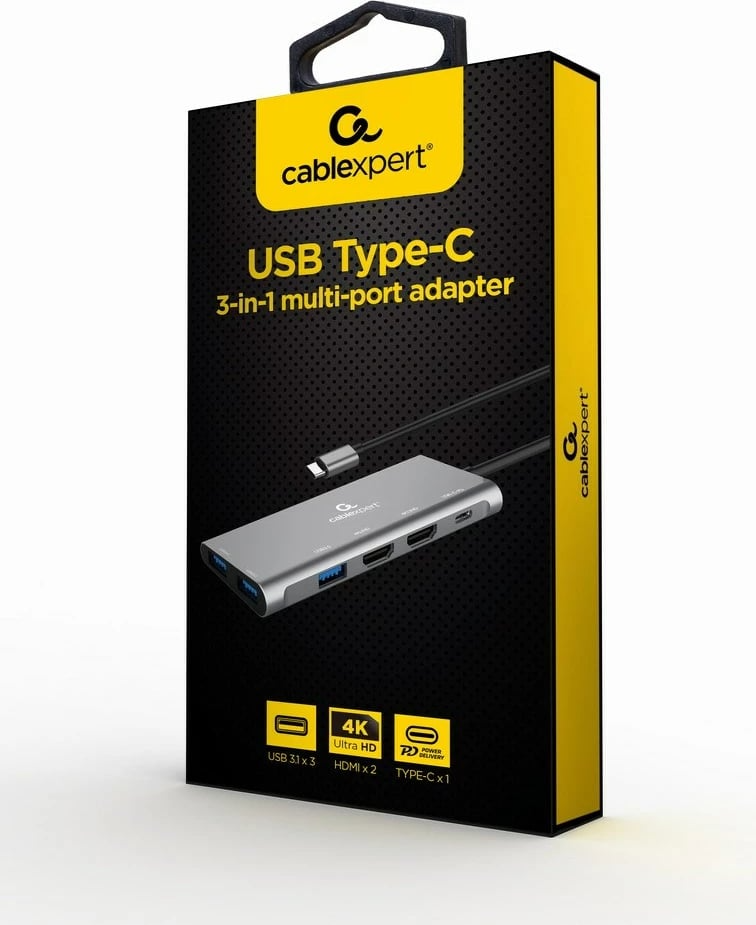 Adapter USB-C Gembird Cablexpert - Albagame
