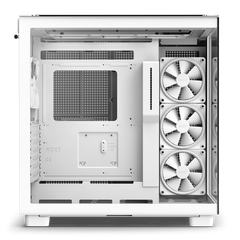 Case NZXT H9 Elite , ATX , Columnless , 3x F Series 120mm RGB Fans Included , up to 360mm Radiator support , White , CM-H91EW-01 - Albagame