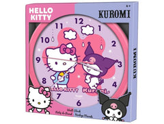 Wall Clock Hello Kitty & Kuromi