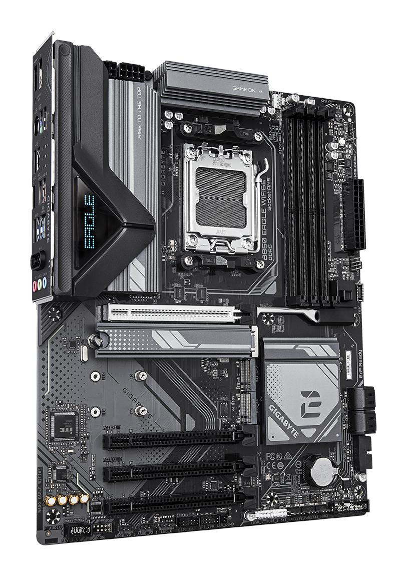 Motherboard Gigabyte B850 EAGLE WIFI6E , ATX , DDR5 , Socket AM5 , 8+2+2 Phases VRM , B850 EAGLE WIFI6E - Albagame