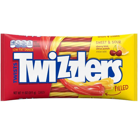 Candy Hershey's Twizzlers Sweet And Sour Filled Twists (L) - Albagame