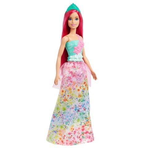 Doll Barbie Dreamtopia Princess Doll with Dark-Pink Hair - Albagame