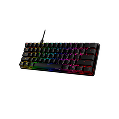 Keyboard HyperX Alloy Origins 60 , RGB and 5 brightness levels , Mechanical Gaming HX Red Keys Linear , 100% anti-ghosting , US Layout , Black , 4P5N4AA - Albagame