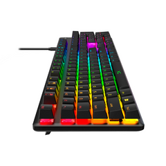 Keyboard HyperX Alloy Origins , RGB and 5 brightness levels , Mechanical Gaming HX Red Keys Linear , 100% anti-ghosting , US Layout , Black , 4P4F6AA - Albagame