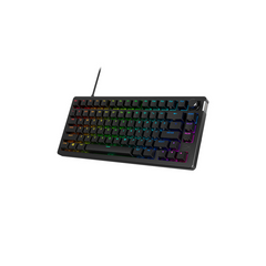 Keyboard HyperX Alloy Rise 75 , RGB and 5 brightness levels , Mechanical Gaming HX Red Keys Linear , 100% anti-ghosting , Detachable USB-C Cable , US Layout , Black , 7G7A4AA - Albagame