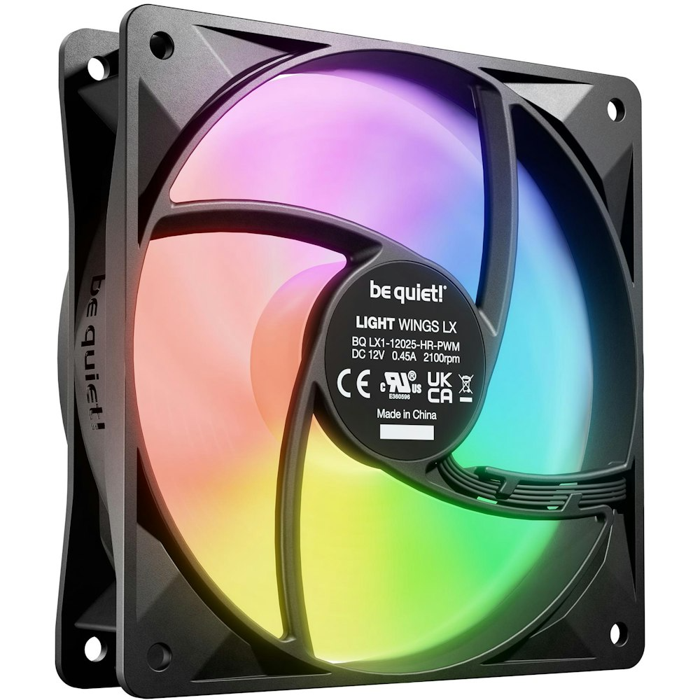 Fan 3x 120mm  be quiet! LIGHT WINGS LX ARGB - Albagame