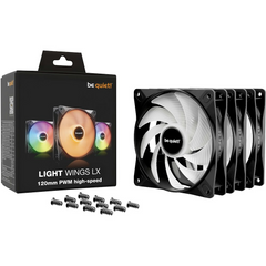 Fan 3x 120mm  be quiet! LIGHT WINGS LX ARGB - Albagame