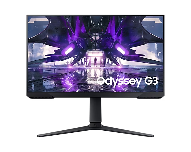 Monitor 24" Samsung Odyssey G3A FHD 1920x1080p 144Hz 1ms VA 250n - Albagame