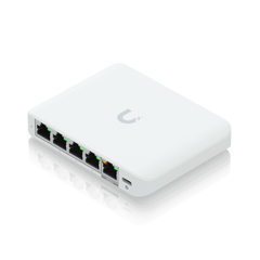 Switch 5 Ports Ubiquiti UniFi USW Flex Mini 2.5G , 5x 2.5 Gigabit Ethernet RJ45 100/1000/2500  1x PoE port  , Managed , USW-Flex-2.5G-5 - Albagame