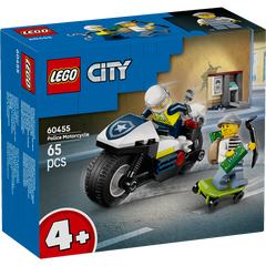 Lego City Police Motorcycle Chase 60455 - Albagame