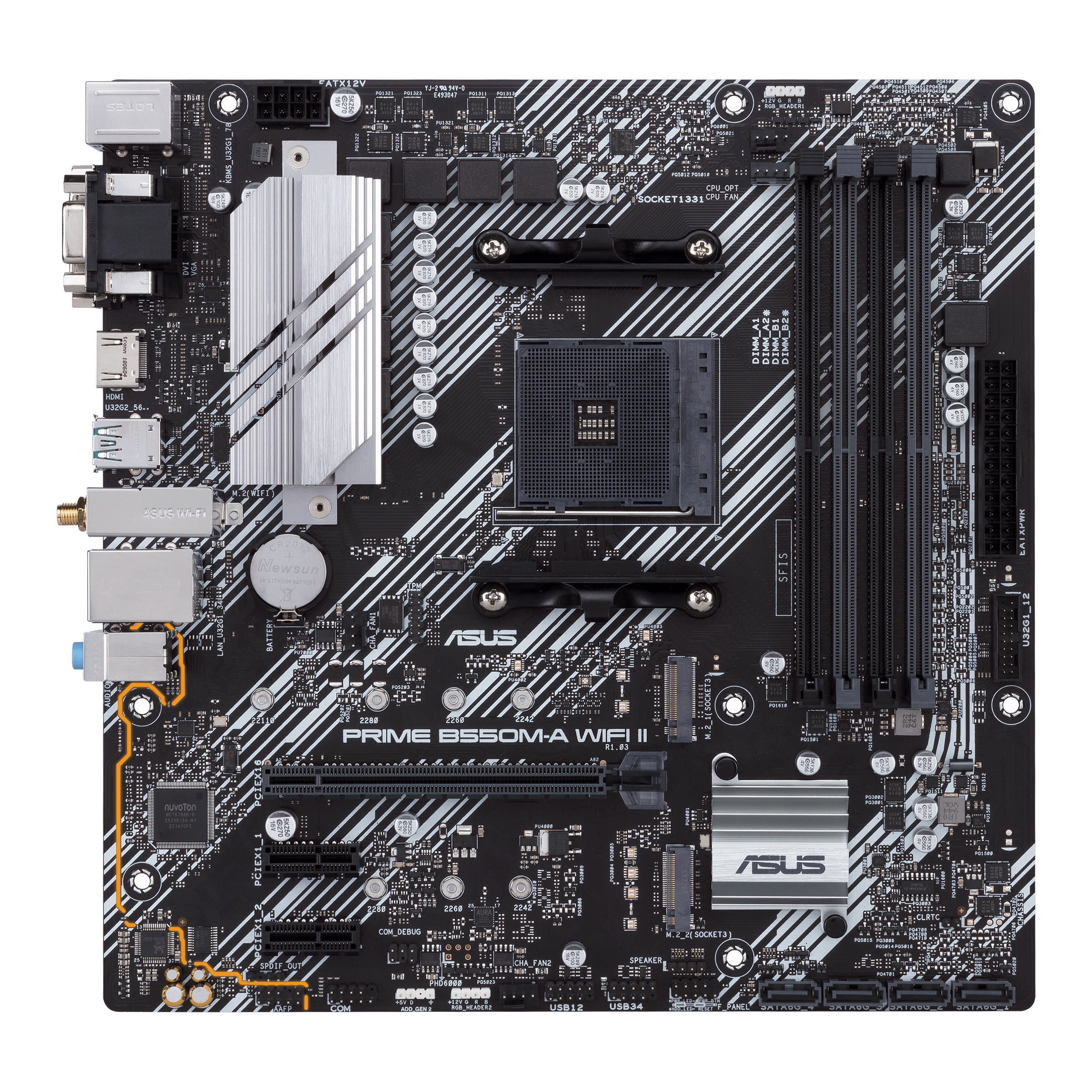 Motherboard ASUS PRIME B550M-A WIFI II - Albagame