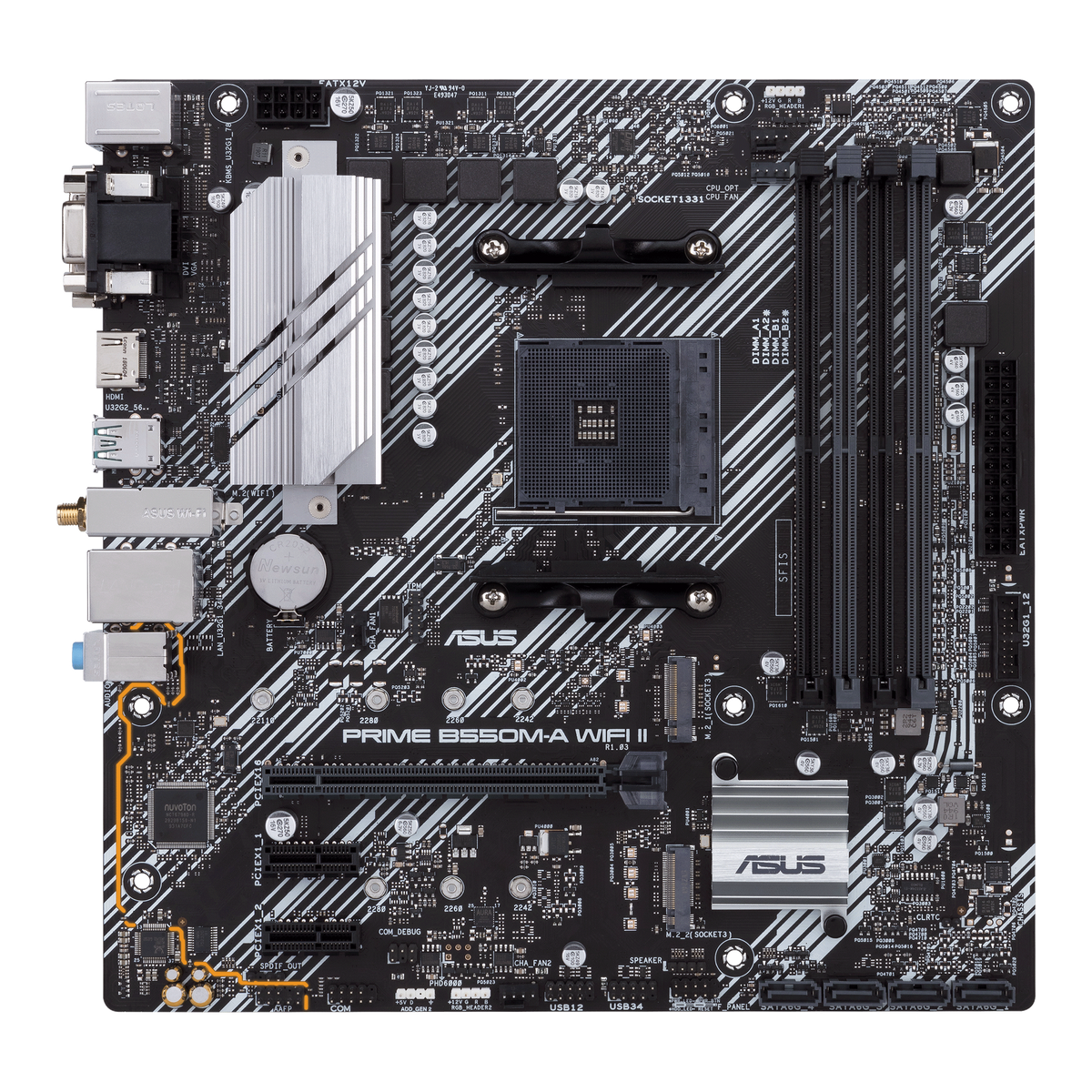 Motherboard ASUS PRIME B550M-A WIFI II - Albagame