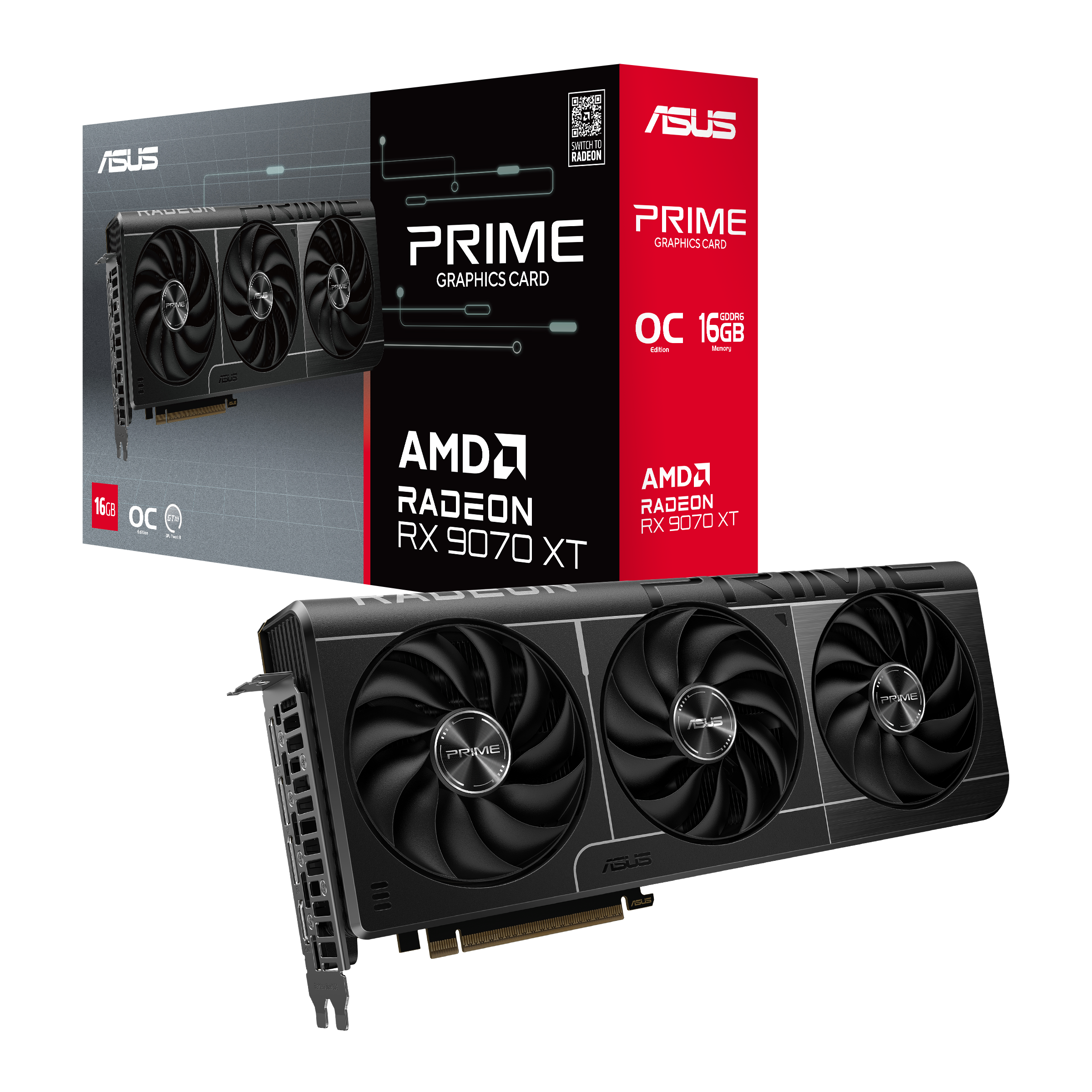 Radeon RX 9070 XT 16GB   ASUS Prime OC - Albagame