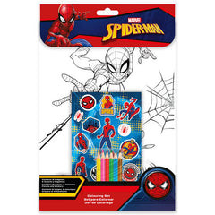 Colouring Book Marvel Spider-Man + Stickers