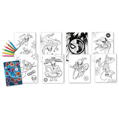 Colouring Book Marvel Spider-Man + Stickers