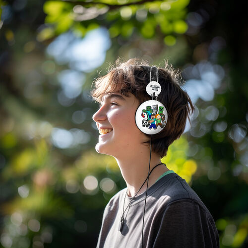 Headphone OTL - Minecraft Stereo Headphones - Albagame