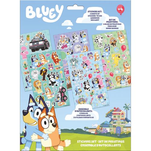 Stickers Bluey Set - Albagame