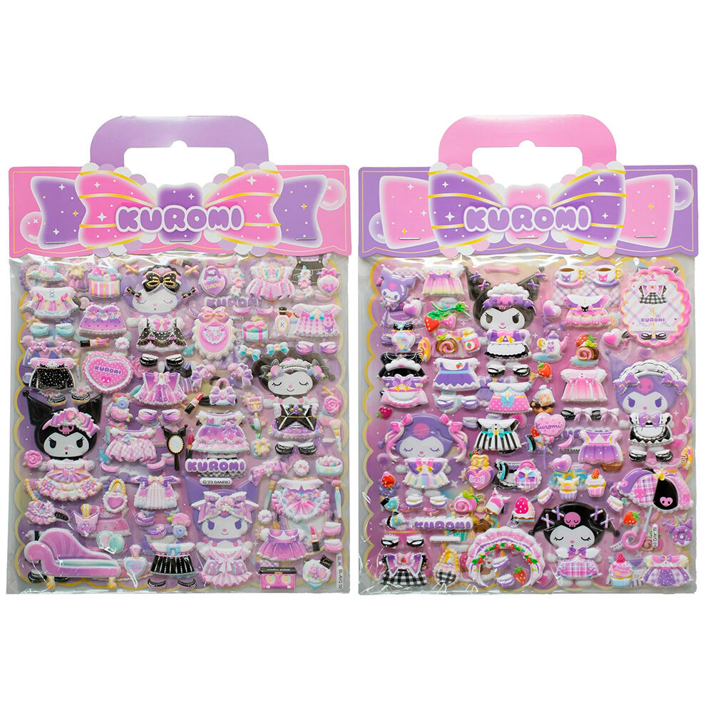 Stickers Hello Kitty Kuromi Purple - Albagame