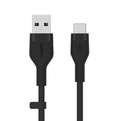 Cable USB-A  Belkin BoostCharge Flex , USB-A to USB-C , 2m , Black , CAB008BT2MBK