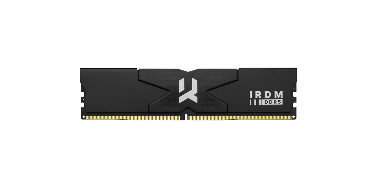 RAM 16GB  Goodram IRDM , 1x 16GB 6000Mhz CL36 DDR5 , XMP 3.0 EXPO , Black , IR-6000D564L36S/16G - Albagame