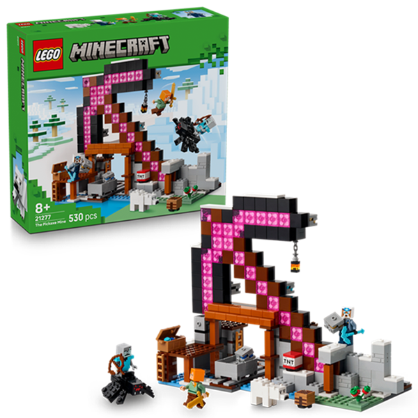 Lego Minecraft The Pickaxe Mine 21277