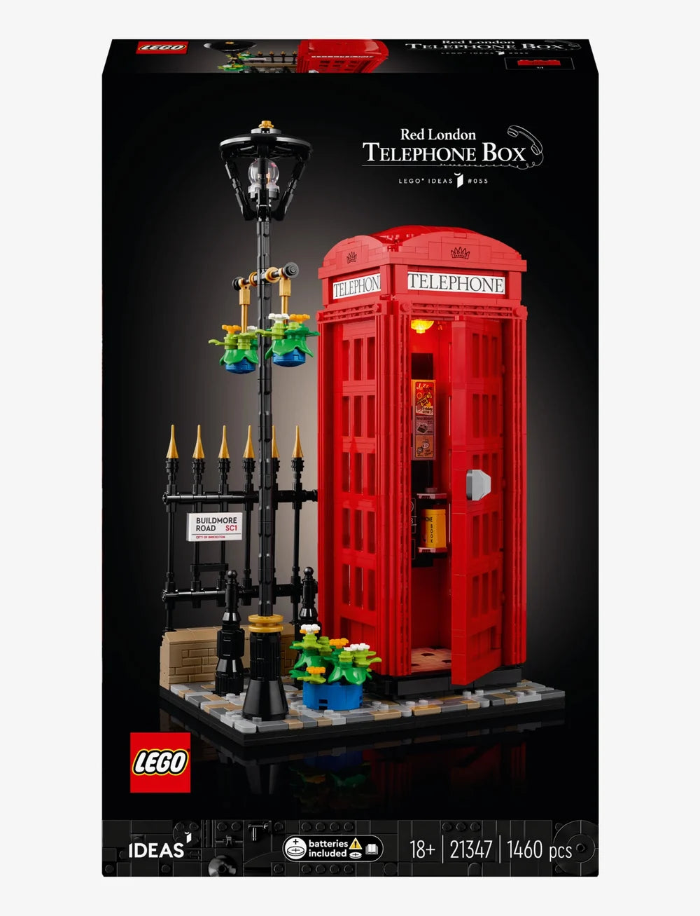 Lego Ideas Red London Telephone Box 21347 - Albagame