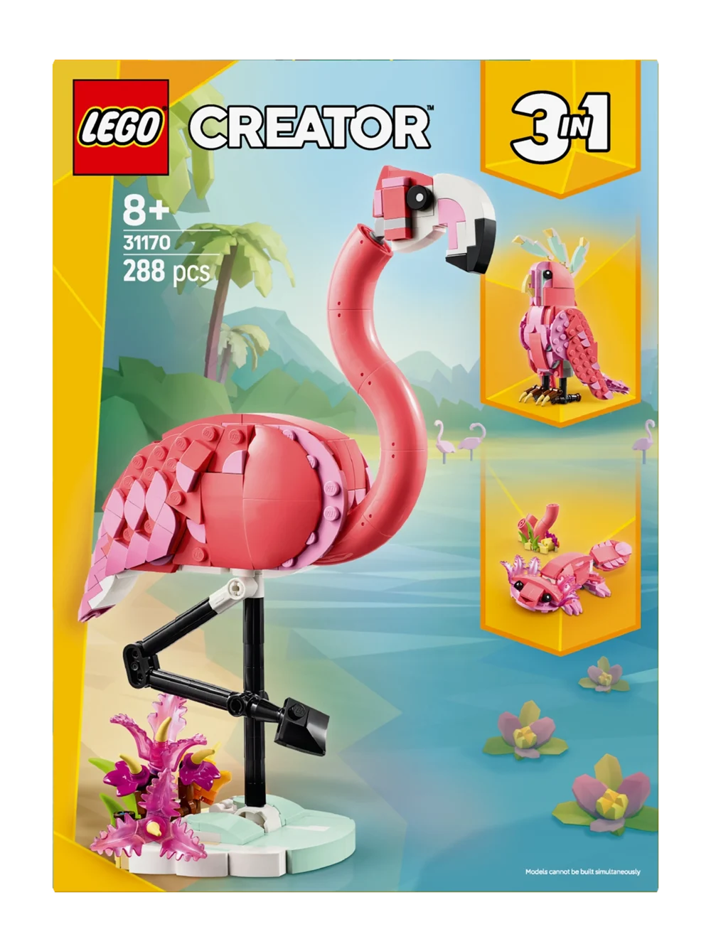 Lego Creator Wild Animals Pink Flamingo 31170 - Albagame