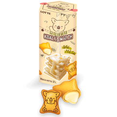 Biscuits Lotte Koala's March White Milk Cream & Cheese - Albagame