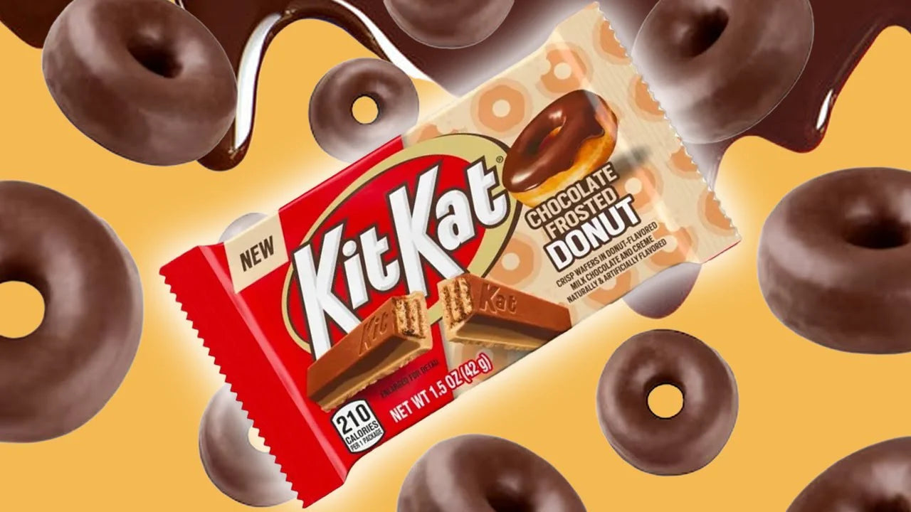 Chocolate KitKat Frosted Donut - Albagame