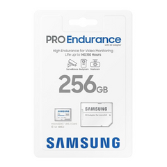 MicroSD 256GB Samsung PRO Endurance - Albagame