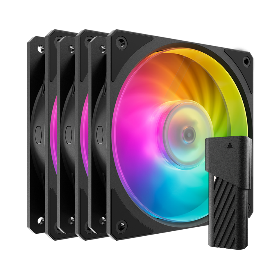 Fan 3x 120mm  Cooler Master Mobius 120P ARGB - Albagame