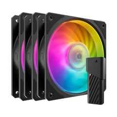 Fan 3x 120mm  Cooler Master Mobius 120P ARGB - Albagame
