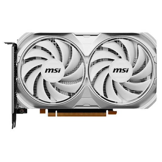 GPU MSI Ventus 2X White OC GeForce RTX 4060 8GB GDDR6 - Albagame
