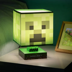 Gaming Box Light Minecraft Creeper - Albagame
