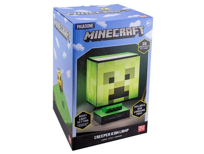 Gaming Box Light Minecraft Creeper - Albagame