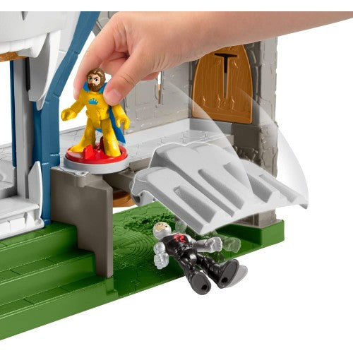 Fisher Price Imaginext Lion's Kingdom Castle 2021 Grey & Blue - Albagame