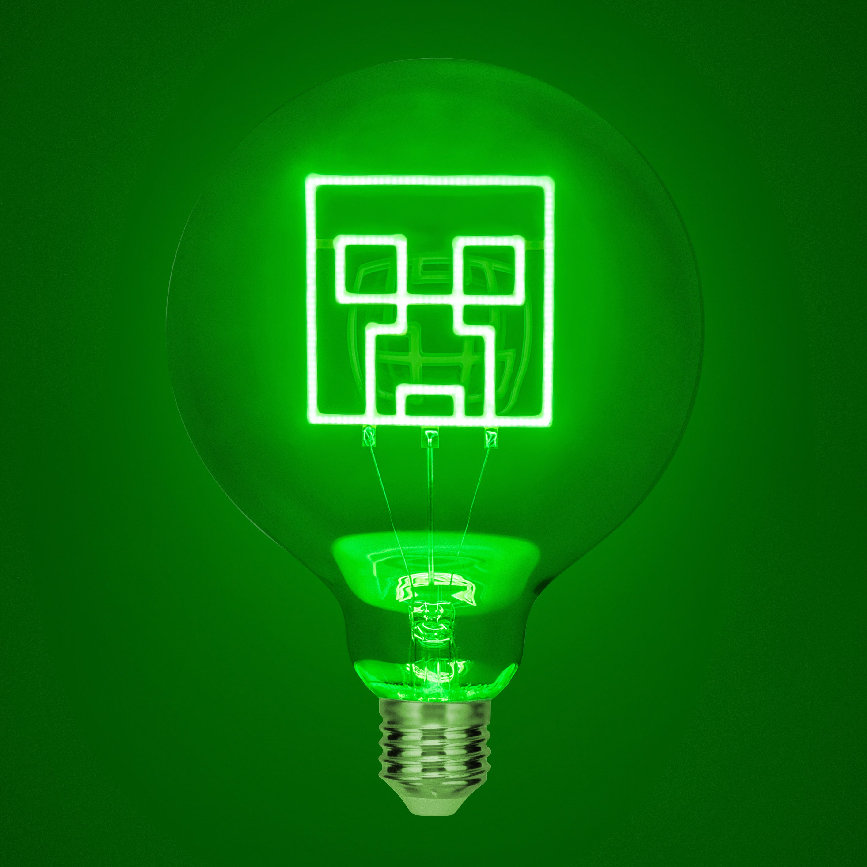 LED Light Neon Bulb Minecraft Creeper - Albagame